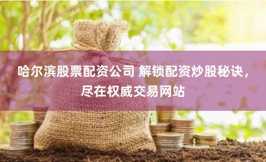 哈尔滨股票配资公司 解锁配资炒股秘诀，尽在权威交易网站