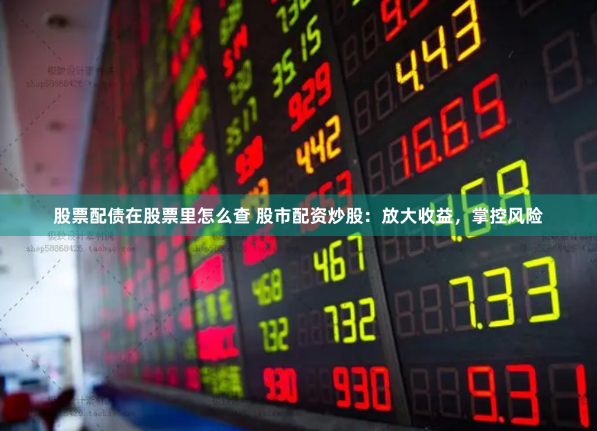 股票配债在股票里怎么查 股市配资炒股:放大收益,掌控风险